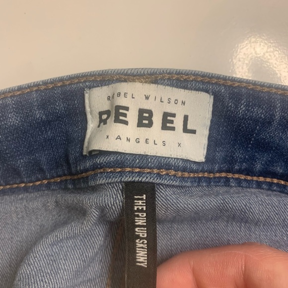Rebel Wilson Jeans Rebel Wilson The Pin Up Skinny Jeans Size 2w